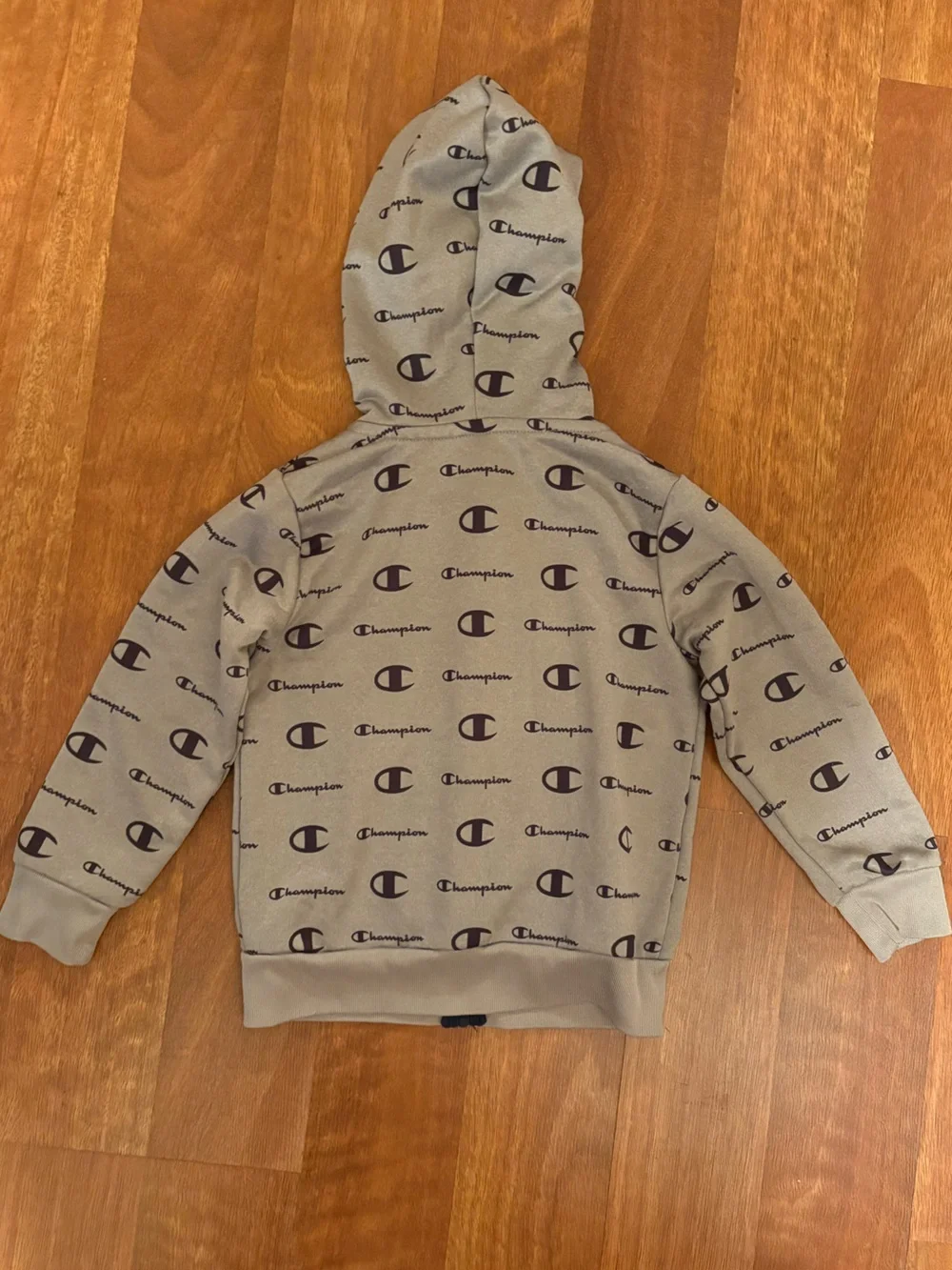 Champion Grey and Navy Logo Kids Hoodie & Jogger Set Boys 4T